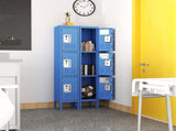 66"H Metal Lockers for Employees with 3 Door Storage Locker for Employees Gym School Home Office T2398P342713