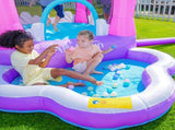Inflatable Bounce House for Kids 3-8 - Bouncy Castle with Slide, Blower, Water Pool & Ball Pit 47430261