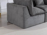 74.8" Width Cloud Couch Oversized Modular Sectional Sofa True Relax Comfy Couches Wide&Deep Seat W2530P458025