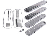 Polished Engine Valve Covers Fits for Chevrolet Small Block V8 LS1 LS2 LS3 LS6 293 325 364 376 427 03329255