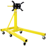 ZNTS Folding Engine Stand 2000 LBS Capacity Motor Hoist 360 Degree Adjustable Mounting Head Dolly Mover 77733033