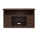 Traditional TV Media Stand Farmhouse Rustic Entertainment Console for TV Up to 65" with Open and 10903727