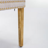 Furniture,Modern, High-end Tufted Solid Wood Contemporary Velvet Upholstered Dining Chair with 80440132