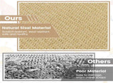 16 x 12 Inch Natural 6-Piece Cat Scratching Mats, Sisal Material Anti-Slip Latex Backing Furniture 15958003