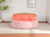 Oversized Bean Bag Chairs,Multicolor Faux Fur Couch Filled with Shredded Sponge,Large Lounger Sofa 66056634