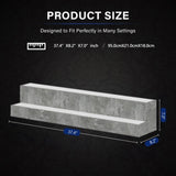 LED Lighted Liquor Bottle Display Shelf, 37 Inch Bar Display Shelf, DIY Illuminated Bottle Shelf W2178P163143