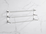 THREE Stagger Layers Towel Rack SUS304 Stainless Steel Hand Polishing Mirror Polished Finished 63717973