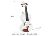 GV103 4/4 Spruce Panel Violin Matte White 75503925