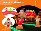 8-foot inflatable Christmas arch decoration 47313315