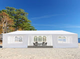 3*9m 7-Sided Iron PE Cloth Spiral Pipe Pergola 81274121