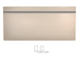 ( OAK Color ) 5 Pcs Wire Shelf Covers Foamed PVC Wire Rack Covers for Removable Closet (Not Wood) W2641P355993