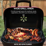 ZNTS Portable Charcoal Grill /BBQ Grill （Prohibited by WalMart） 78370184