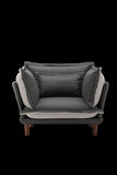 Modern Style Chenille Oversized Armchair Accent Chair Single Sofa Lounge Chair for Living Room, W2997P236168