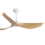52 Inch Indoor Ceiling Fan No Light With 6 Speed Remote Control 3 ABS Blade Reversible DC Motor For W934P200069