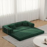 78.8inch Modular Sectional, Convertible Pudding Block, Floor Standing Bed Arm Comfort W3147P278115