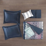 Queen Boho Comforter Set with Bed Sheets B03595856