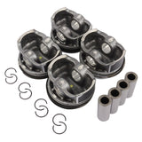 4x Piston Repair Kit Bolt 21mm Replacement for VW Audi Skoda Seat 1.8 TSI CDAA 06J107065AG 31960286