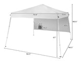 94.5X94.5X86.6 pop-up gazebo White 35915534