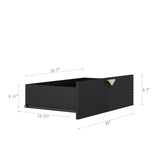 8 Drawer Double Dresser for Bedroom with LED, Modern Dressers Chest of Drawers with Fluted Panel, W1321P201215