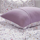 Twin/Twin XL Metallic Printed and Pintucked Comforter B03595892