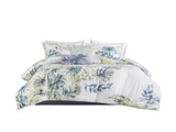 Cotton Printed 6 Piece Comforter Set Multi Queen B03595738