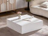 Square Coffee Table Modern Colour Combination Coffee Table Not Need Assembly Coffee Table for Living W3081P360263