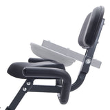 Folding Exercise Bike, Fitness Upright and Recumbent X-Bike with 10-Level Adjustable Resistance, Arm 17723494