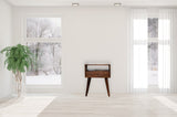 Modern Chestnut Solid Wood Bedside B182P166567
