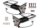 Heated Side Mirror fit for GMC Sierra 1500 Limited 2019 Arrow Light Adjustable 55021771