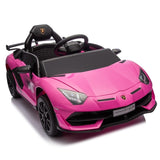 ZNTS 12V Kids Ride On Car W/Parents Remote Control,Licensed Lamborghini Aventador Xago,Hydraulic pressure W1396P184345