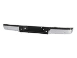 Pickup Rear Bumper Ford F150 2009-2014-Silver/Steel/With Holes 99426537