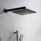 Shower System with Shower Head, Hand Shower, Slide Bar, Bodysprays, Shower Arm, Hose, Valve Trim, W2287141194