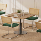 Natural Rattan Dining Chairs Set of 4, Modern Dining Room Chairs with Solid Wood Back for Kitchen W3010P298566