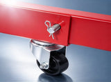 1500 lbs Engine Stand, Foldable, Red Engine Repair Tool 70834195