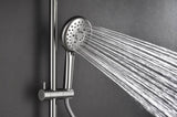ShowerSpas Shower System, with 10" Rain Showerhead, 4-Function Hand Shower, Adjustable Slide Bar and W2287P182582