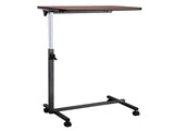 Multifunctional Adjustable Bedside Table MDF Iron Movable Sofa Side Table 4-Wheeled Small Computer 56326087