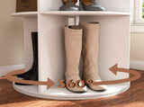 Rotating Shoe Rack Tower, 6-Tier Spinning Shoe Rack, Free Standing 360&deg Revolving Shoe Organizer, 16371756