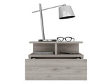 Adele Floating Nightstand with Drawer and Open Storage Shelves B200P188832