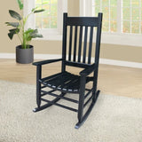wooden porch rocker chair Black, without mat W49520604