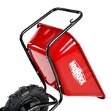 wheelbarrow electric Professional specs - this wheelbarrow uses an electric 24v 500w Brushless motor N727P171068R