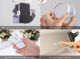 31.5"x22.8" Selfie Remote Control Vanity with Lights, 0.6" Ultrathin Large Hollywood Vanity W3660P373024