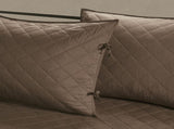 6 Piece Reversible Daybed Cover Set Brown Daybed B03597569