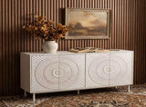 Shabby Chic Wood Sideboard Buffet Accent Bedroom Media Hallway Curio Kitchen Hutch Storage Cabinet W2263P503296