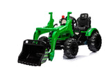 ZNTS Kids Ride on Excavator, 12V Battery Powered Construction Vehicles for Kids, Front Loader with Horn, W1629P149050