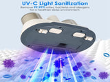 72000 Times/Min Tapping Mattress Vacuum Cleaner with UV-C Sanitizing Light, 9000PA & 15000PA Dual 87438808