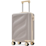 Luggage Set 3 Piece, Lightweight Durable ABS Suitcases with Spinner Wheels and TSA Lock, Carry-on & N730P304620V