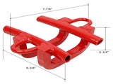 6Inch Quarter Puller,Universal Auto Body Repair Tools Dent Removal Tools,RED 18185758