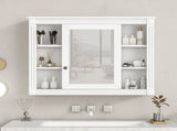 35'' x 28'' Wall Mounted Bathroom Storage Cabinet, Medicine Cabinet, Modern Bathroom Wall Cabinet 41844907