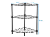 3-Tier Corner Wire Shelving 28576090