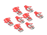 4 Sets 1/2" Flat Face Hydraulic Coupler Quick Connect Fit for Bobcat 16028 72097340